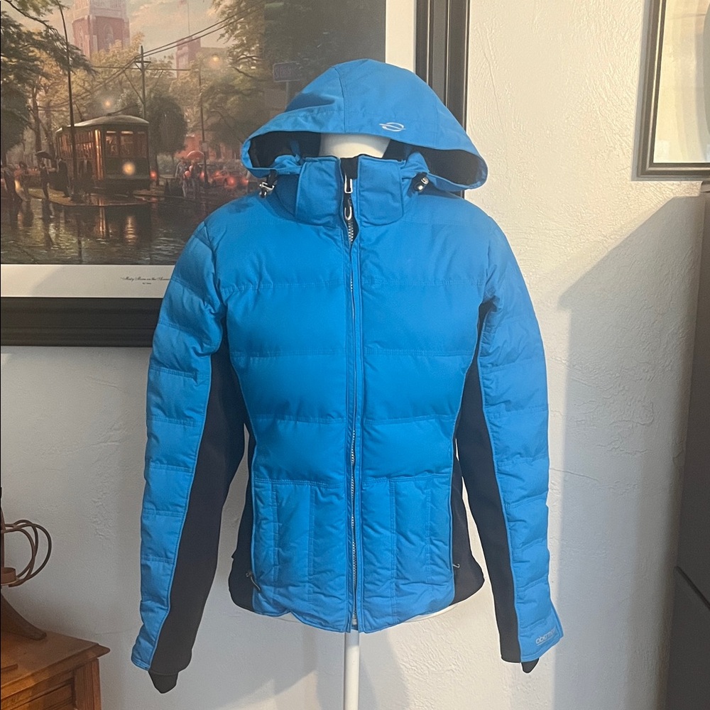 Obermeyer Women's Blue Puffer Jacket Sz 4